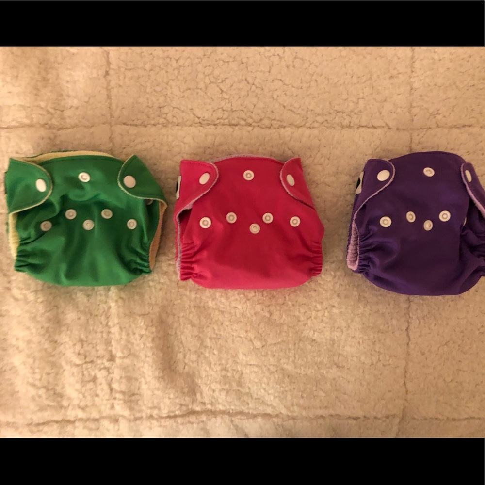 Newborn AIO cloth diaper lot